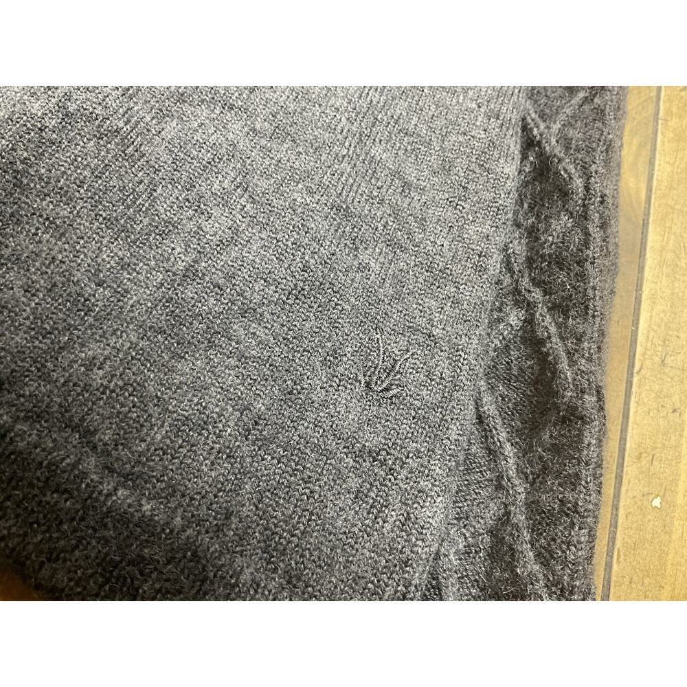 Ibex Arranmore Women's 100% Merino Wool Sweater Dress Gray Size Medium - Picture 11 of 12